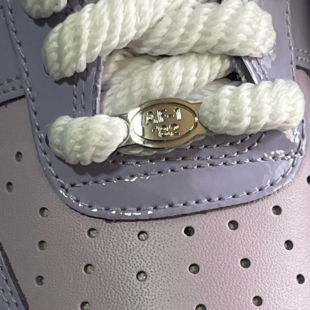Nike Air Force 1 '07 LV8 in Hydrangeas and White - Picture 7 of 13